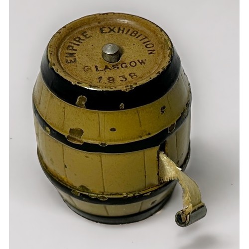 352 - A Novelty Tape Measure modelled as a coopered barrel for William Younger and Company Limited Brewers... 