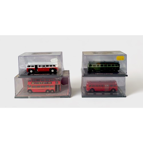 382 - A collection of twenty assorted boxed Corgi Original Omnibus Company 1/76 scale die-cast model buses... 