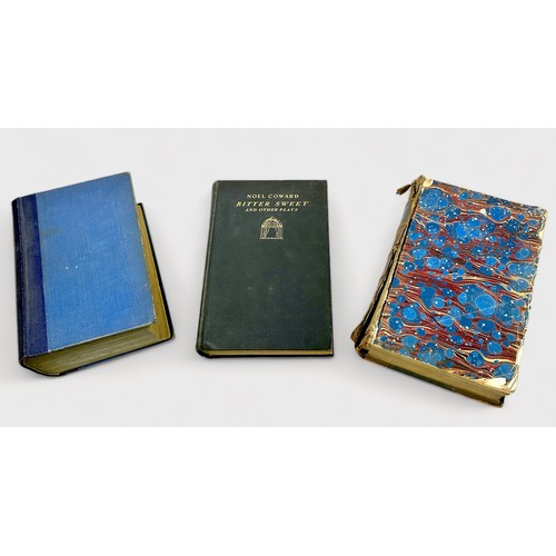 480 - A first edition book of collective works by Noel Coward entitled 'Bitter Sweet and other plays', sig... 