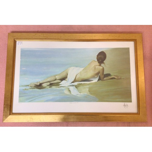 547 - Two framed prints comprising, Gary Benfield, ‘Dance II', artist proof, signed and titled, and anothe... 