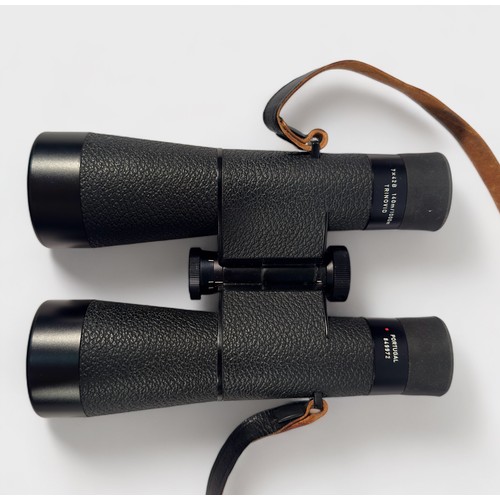 492 - A pair of Leitz 7 x 42B 140m/1000m Trinovid binoculars, stamped and numbered ‘Portugal 849972’, in o... 