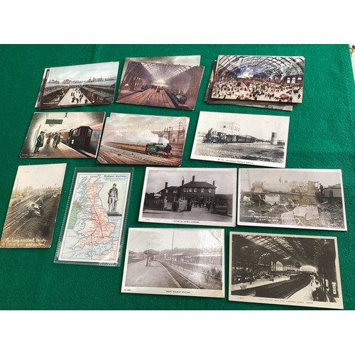 311 - Approximately 90 transport-related cards including 8 aviation (2nd photo), about 30 rail interest (3... 