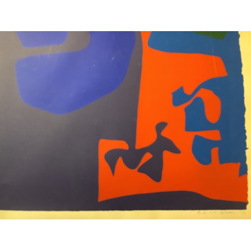 549 - Patrick Heron (British, 1920-1999) ‘January 1973 : 16’, signed and dated ‘73’ in pencil, artists pro... 