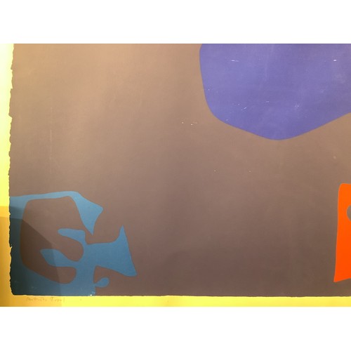 549 - Patrick Heron (British, 1920-1999) ‘January 1973 : 16’, signed and dated ‘73’ in pencil, artists pro... 