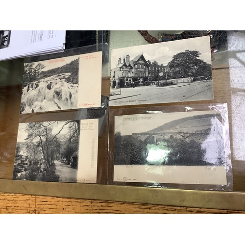 307 - Three postcards of the Titanic (see photo of the front and back), a White Star line stamp/label (see... 