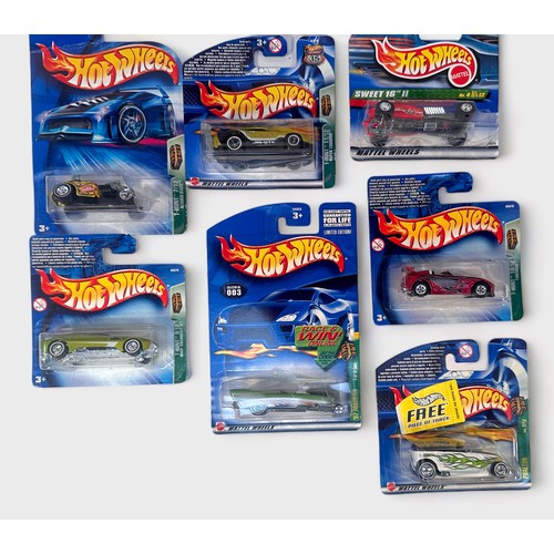 450 - Hotwheels 2000s Treasure Hunts, a collection of factory sealed Hotwheels T-Hunt models by Mattel (10... 