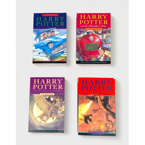 503 - Eight various Harry Potter books, including four first editions; Order of the Phoenix; The Half-Bloo... 