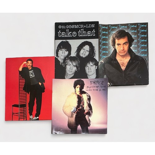 329 - A collection of sixteen assorted concert / music tour programmes, to include Lionel Richie ‘Outrageo... 