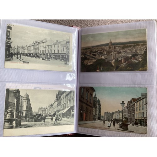 301 - An album containing around 200 standard size postcards of Devon and Cornwall – most are pre-1940 but... 