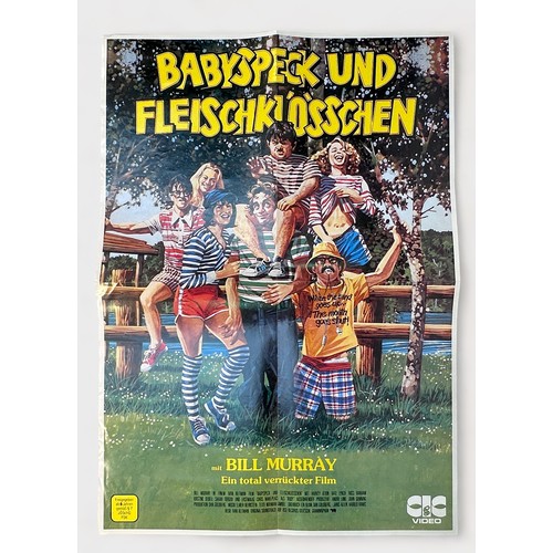 349 - Twenty-one assorted Family and Adventure film posters for UK and German audiences, some for 1980s ho... 