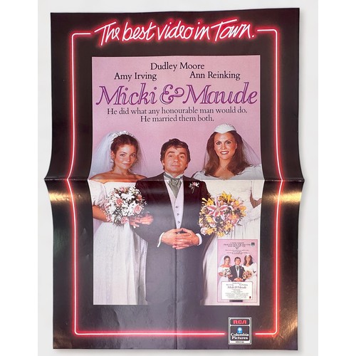 350 - Twenty-one assorted Comedy and Sex Comedy film poster for UK and German audiences, many for 1980s ho... 