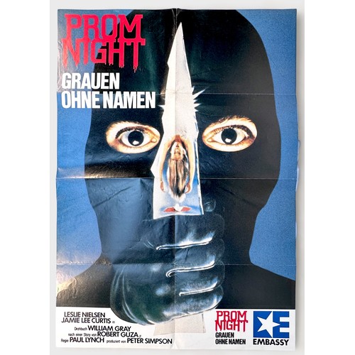 352 - Nineteen assorted Horror film posters for UK and German audiences, many for 1980s home videos, inclu... 