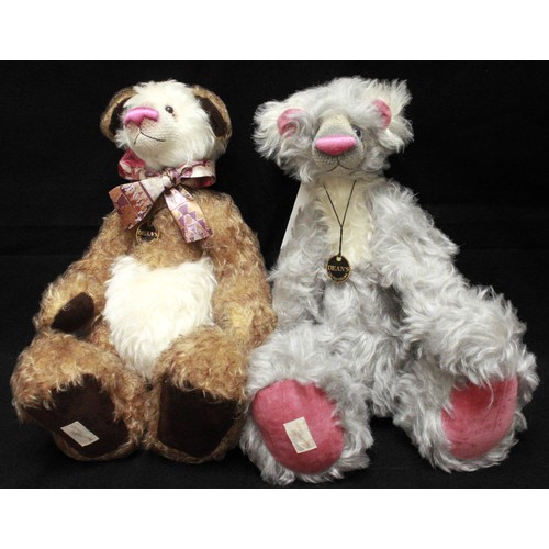 470 - Five assorted Dean’s Rag Book limited edition teddy bears, comprising Wimple, designed by Chloe Wils... 