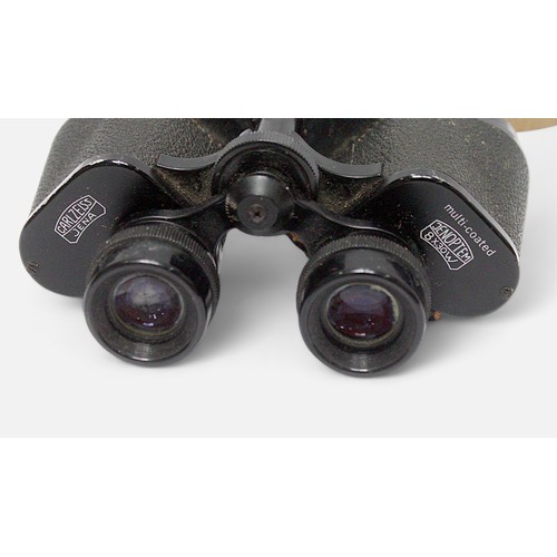 512 - Two pairs of Carl Zeiss binoculars, both multi-coated Jenoptem examples, one 10 x 50W, the other 8 x... 