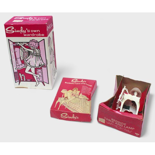 481 - A collection boxed Sindy furniture and accessories by Pedigree and Tri-ang, to include Sindy’s Own W... 