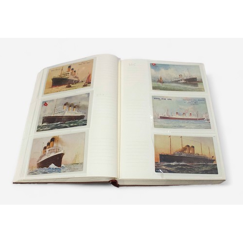 9 - Approximately 270 Cruise line PCs including Titanic Rotary Photographic Series, Le Titanic ELD Frenc... 