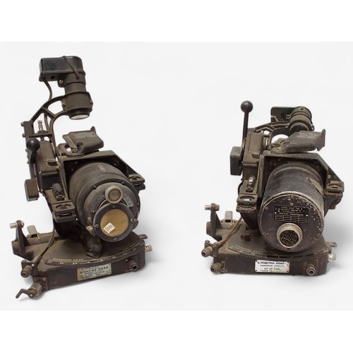 58 - A WWII American Air Force Mark XIV bombsight, a Roll Stabilising Unit T1 sight by Sherry Gyroscope C... 