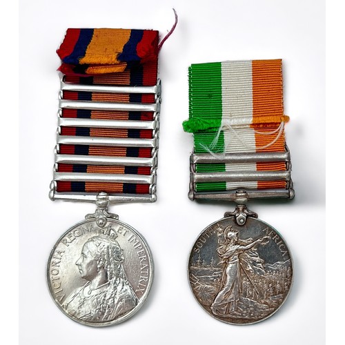 364 - A Queen's South Africa Medal with Six Clasps comprising Relief of Kimberley, Paardeberg, Driefontein... 