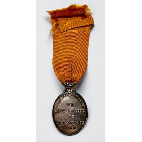 380 - The Imperial Yeomanry Long Service and Good Conduct Medal 1904, named to '803 SGT. V.W. LLOYD. Montg... 