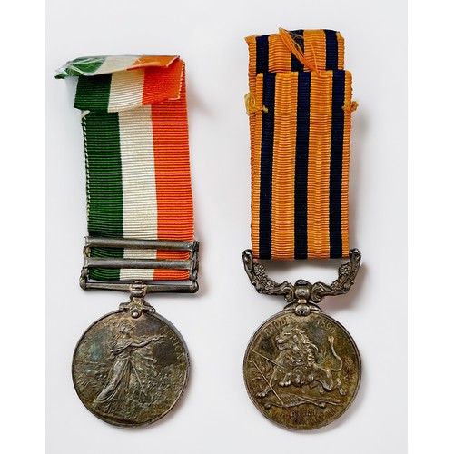 377 - The British South Africa Company Medal, Rhodesia 1896 rev. named to 'SGt. H.H. HAINES MED. ST. CORPS... 