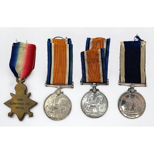 401 - WW1 Durham Light Infantry Pair, 1914-15 Star to 25523 Company Sergeant Major H.W. Lockyer, and War M... 