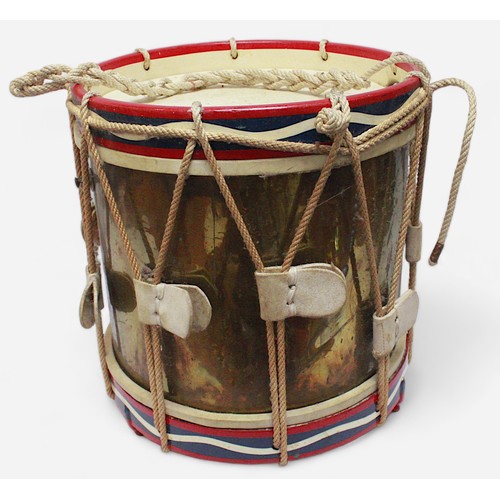 159 - A 20th century Regimental Side Drum for the 1st Battalion Grenadier Guards and painted with Royal Cr... 