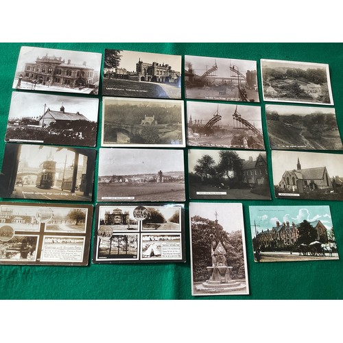 409 - Approximately 180 standard size Northumberland and Durham area postcards by Robert Johnston and Son ... 