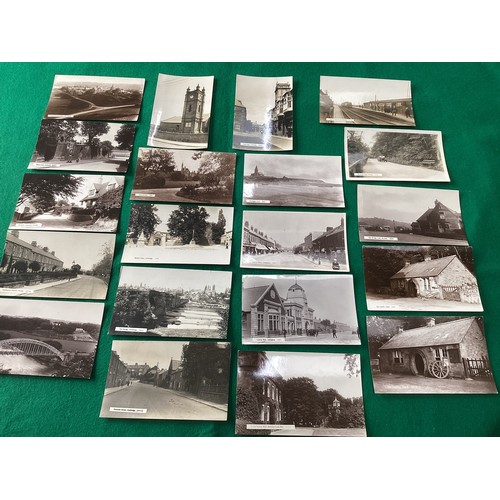 415 - Approximately 115 postcards of the Northumberland/Durham area by the photographer R Johnston and fro... 