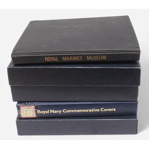 317 - A collection of approximately 300 first day and commemorative covers of maritime and militaria inter... 