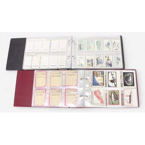 323 - A collection of British Victorian and 20th Century cigarette cards, comprising complete and part set... 