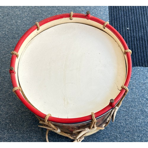 159 - A 20th century Regimental Side Drum for the 1st Battalion Grenadier Guards and painted with Royal Cr... 