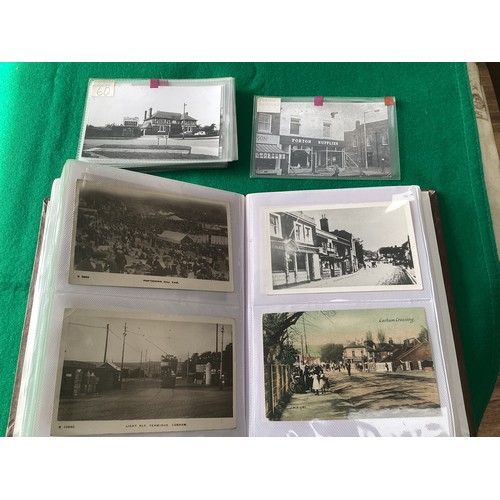 372 - A collection of approximately 150 standard-size Hampshire postcards of Cosham and Wymering, includin... 