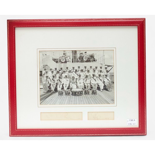 580 - A unique collection of Royal Tour 1953-54 memorabillia relating to S.S. Gothic including a formal mo... 