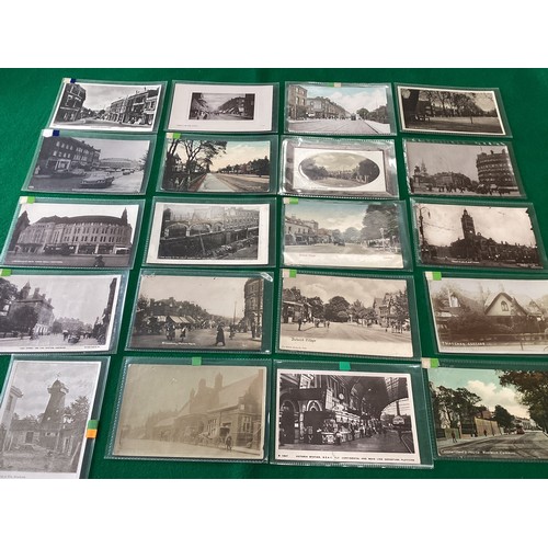 391 - A box of London postcards – approximately half of central London, including a number by Levy and Son... 