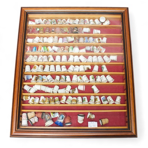 457 - ADDENDUM: The centrally photographed glazed display case with gilt edged frame has been withdrawn fr... 