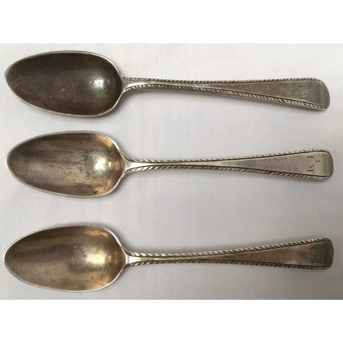 166 - Eleven various silver teaspoons, including three by Charles Horner, a set of six souvenir spoons for... 