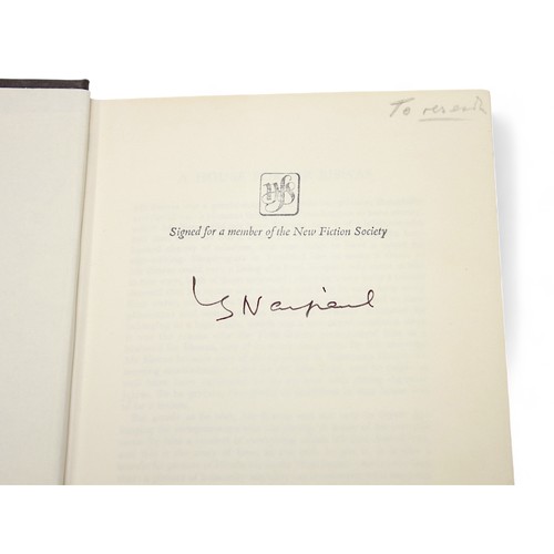 541 - Sir Vidiadhar Surajprasad Naipaul (1932-2018), ‘A House for Mr Biswas’, The Russell Edition, fifth i... 