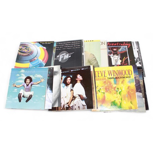 537 - Sixty-five assorted rock and pop 12” vinyl LP records, to include, Alison Moyet, Shirley Bassey, Bar... 