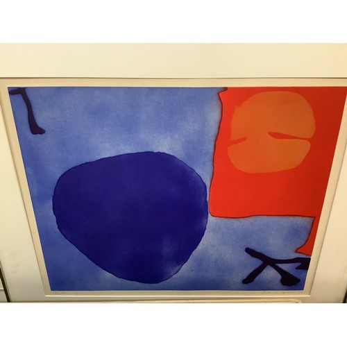 641 - Patrick Heron (British, 1920-1999) ‘Blue Day Disc’ (1979) signed, dated ‘79’ and numbered 36/50, scr... 