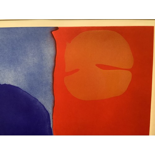 641 - Patrick Heron (British, 1920-1999) ‘Blue Day Disc’ (1979) signed, dated ‘79’ and numbered 36/50, scr... 