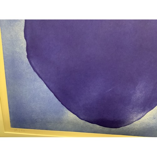 641 - Patrick Heron (British, 1920-1999) ‘Blue Day Disc’ (1979) signed, dated ‘79’ and numbered 36/50, scr... 