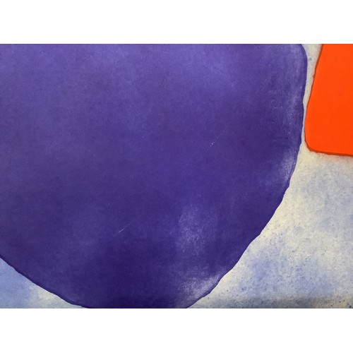 641 - Patrick Heron (British, 1920-1999) ‘Blue Day Disc’ (1979) signed, dated ‘79’ and numbered 36/50, scr... 