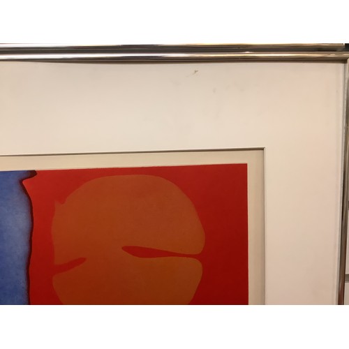 641 - Patrick Heron (British, 1920-1999) ‘Blue Day Disc’ (1979) signed, dated ‘79’ and numbered 36/50, scr... 