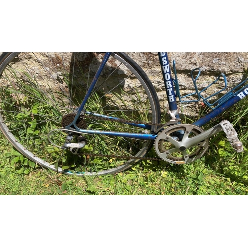 236 - A Holdsworth road bike (531 tubing) in Rusty blue, 7 speed Sport LX gears, EX AEG Brakes, Siltech sa... 