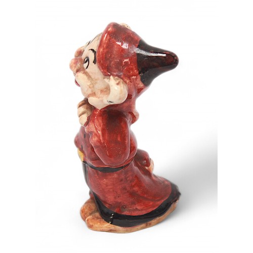 3 - A 1930’s Wade dwarf, ‘Dopey’, from the Snow White series, 10cm tall