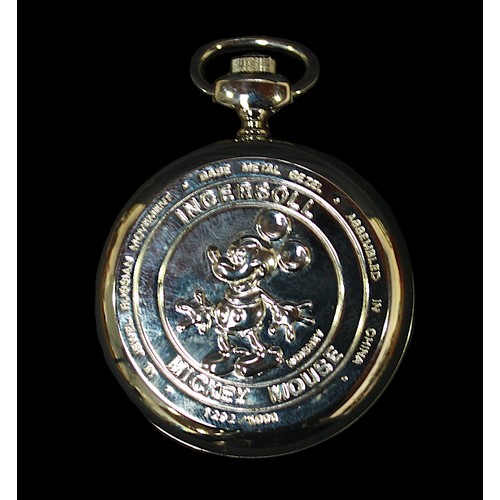 40 - A limited edition Ingersoll Mickey Mouse Pocket Watch, no. 1292/5000, in original fitted and branded... 