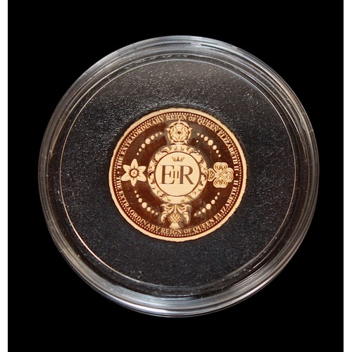 868 - A Harrington & Byrne 2021 Queen Elizabeth II Platinum Jubilee Piedfort 22ct gold proof coin, gross w... 