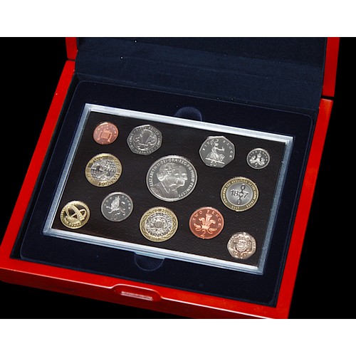 737 - Three various Royal Mint United Kingom Executive Proof Sets comprising 2008, 2007 and 2005, each in ... 