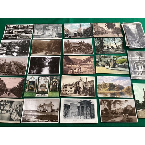 574 - A box of nearly all British topographical standard sized cards, although approximately 30 have a med... 