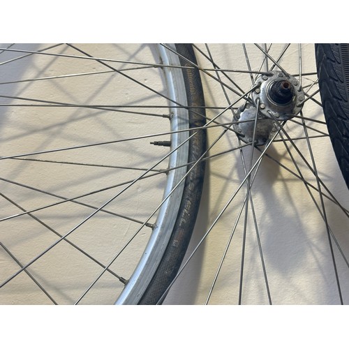 245 - A selection of road cycle wheels, hubs and rims, to include MAVIC (21 in total, viewing in person ad... 